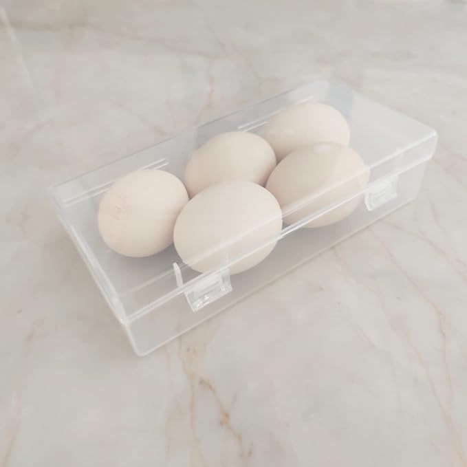 6 Pack Rectangular Clear Plastic Storage Containers Box - Image 7