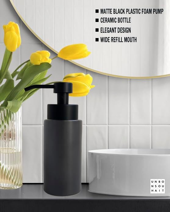 9.5 Oz Foaming Soap Dispenser for Bathroom, Kitchen Foam Soap Dispenser - Image 4