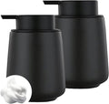 12Oz Black Foaming Soap Dispenser by Eyrozia
