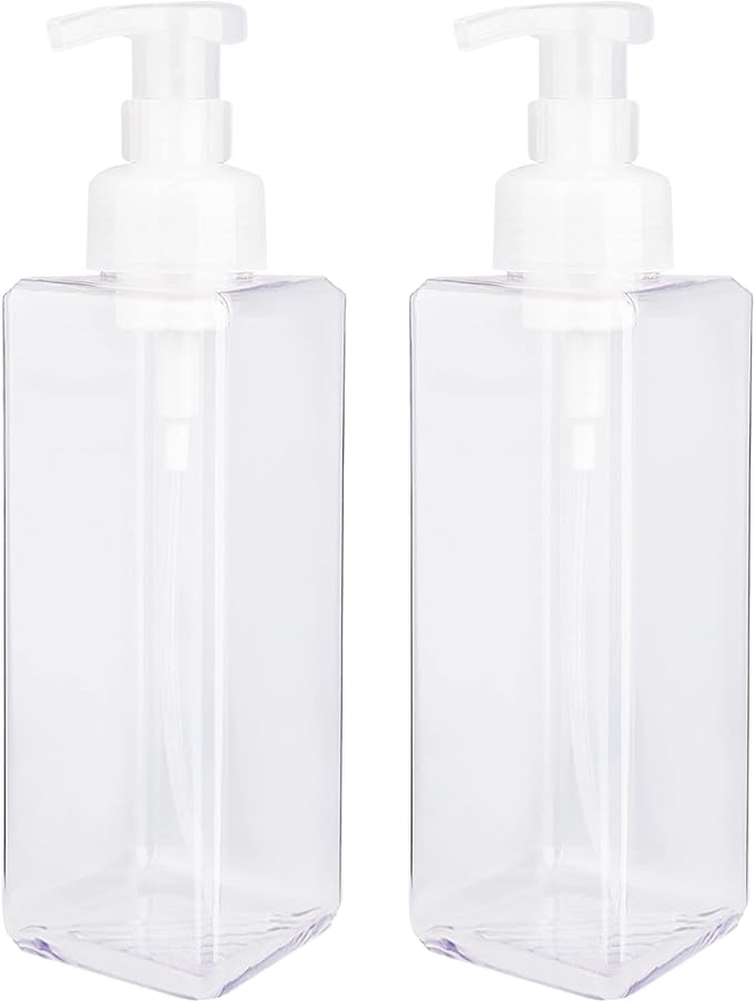 UUJOLY Foaming Soap Dispenser 1L Refillable Plastic Pump Bottle by UUJOLY