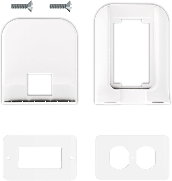 WALI Outlet Shelf Wall Holder, Bathroom Shelf up to 10lbs Standard Vertical - Image 9