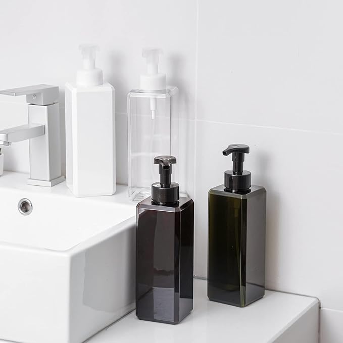 UUJOLY Foaming Soap Dispenser 1L Refillable Plastic Pump Bottle - Image 5