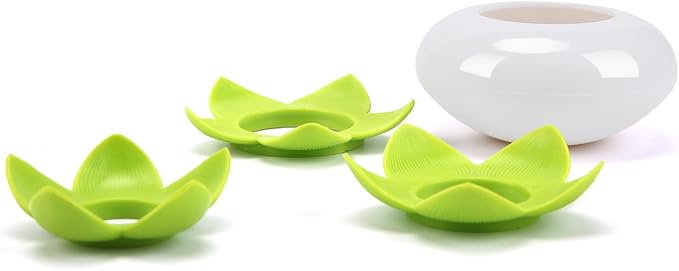 Bloss Mothers Day Gifts Cotton Swab Holder Q-Tips Holder Lotus Toothpick Holder - Image 6