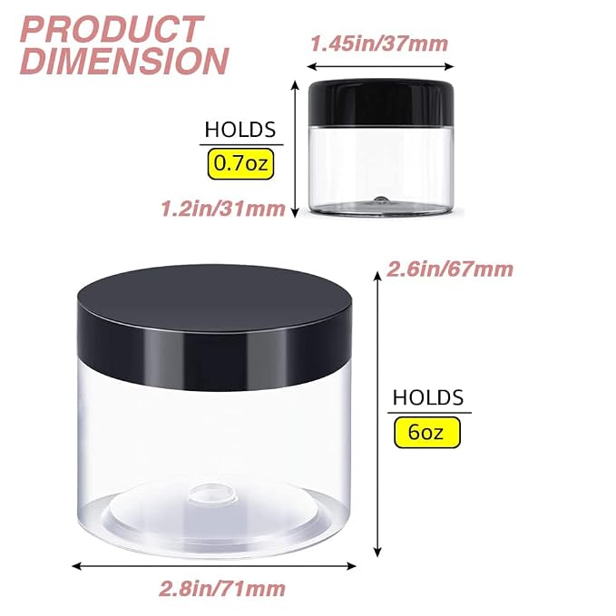 6 oz Small Plastic Containers - Image 2
