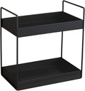 2 Tier Bathroom Counter Organizer, Standing Vanity Organizer Shelf by KINGBERWI