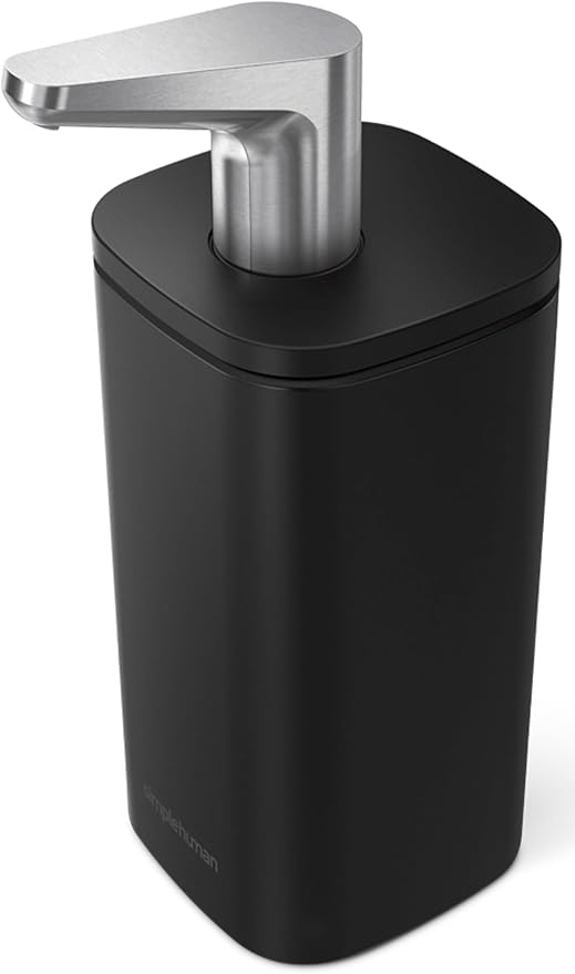 simplehuman 10 oz. Pulse Pump, Liquid Soap Dispenser, Drip Free Hand Soap Pump by Simplehuman