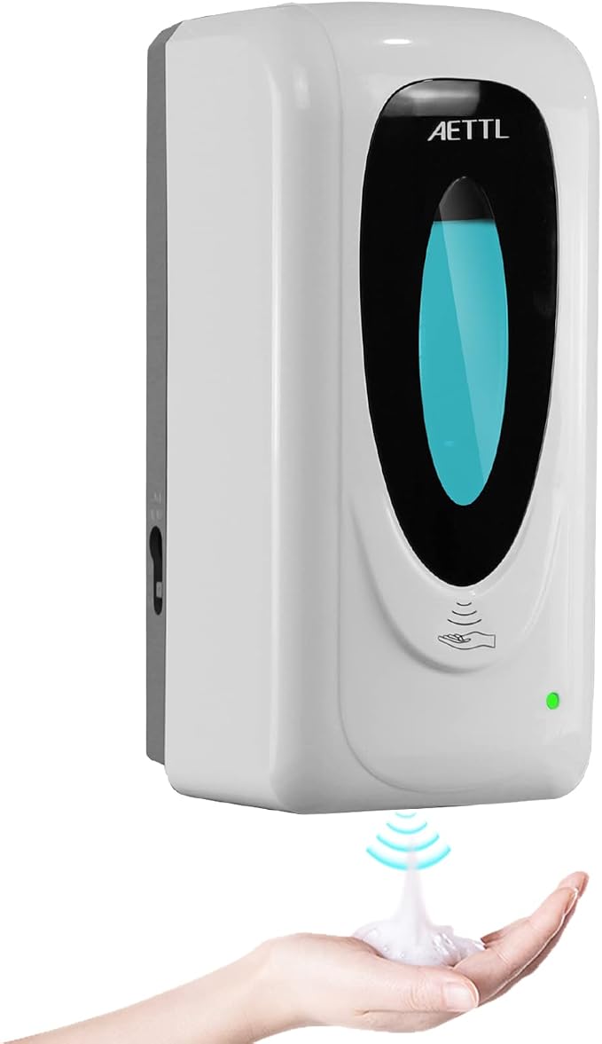Touchless Automatic Foaming Hand Soap Dispenser Wall Mount, Motion Sensor Foam - Image 9