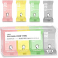 20 pcs Compressed Towels for Travel, HOMIOVE Portable Thick Disposable by Unknown