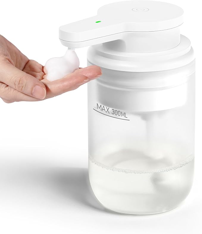 Automatic Soap Dispenser Touchless, Rechargeable Foam Hand Soap Dispenser by LAOPAOInc-TheUSA