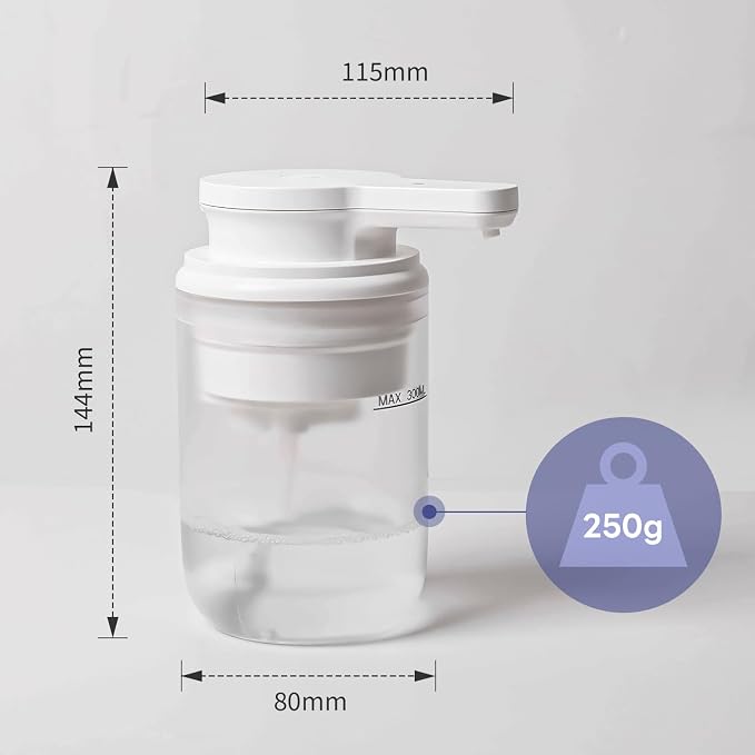 Automatic Soap Dispenser Touchless, Rechargeable Foam Hand Soap Dispenser - Image 7