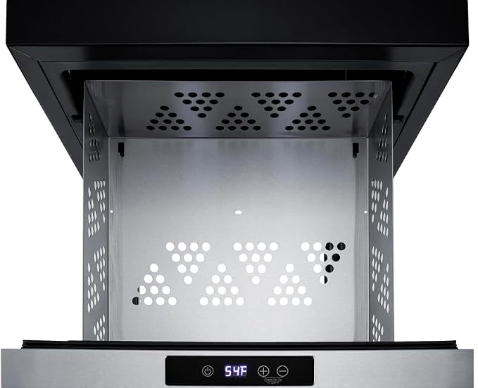 Summit 18” Drawer Cooler, Drawer Wine Cellar, Beverage Center, 0.8 cu.ft. - Image 6