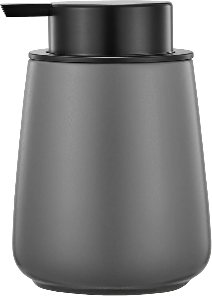 12Oz Grey Hand Soap Dispenser by Eyrozia