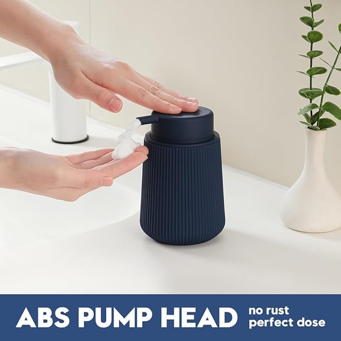 Striped Foaming Hand Soap Dispenser - Image 3