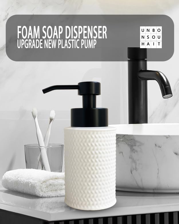 10 Oz Foaming Soap Dispenser for Bathroom, Kitchen Foam Soap Dispenser - Image 4