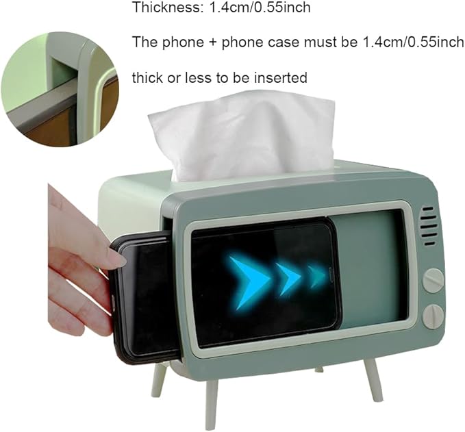 Fun Cute TV Tissue Box Holder - Image 3