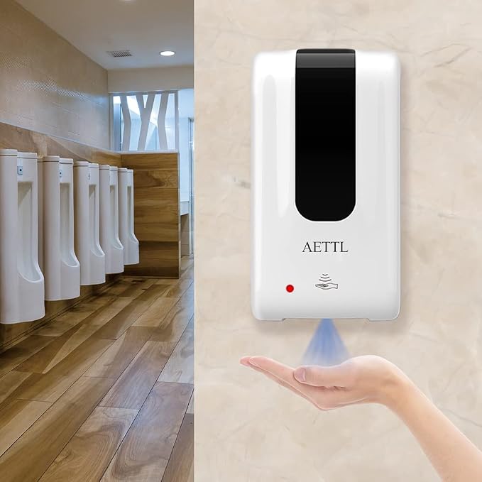 Soap Dispenser, Touchless Automatic Foaming Hand Sanitizer Dispenser Wall Mount - Image 7
