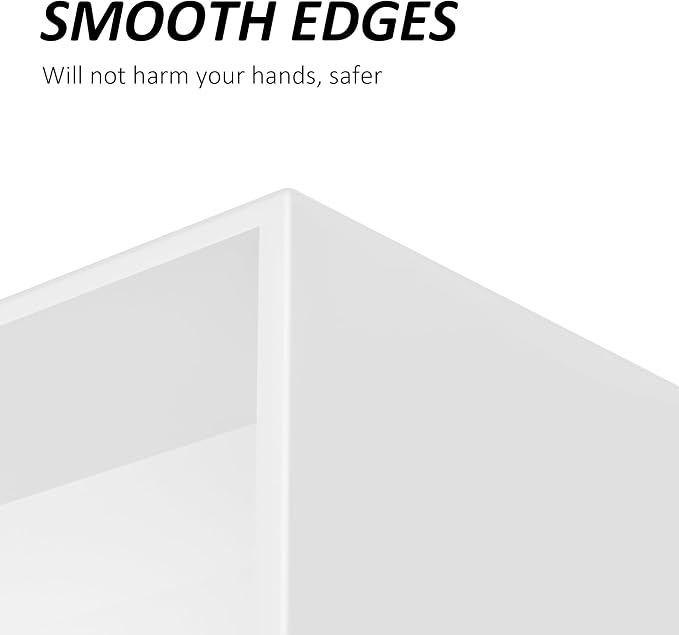 White Acrylic Tissue Box Cover - Image 3
