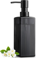 GMISUN Black Glass Soap Dispenser, Hand Soap Dispenser by GMISUN