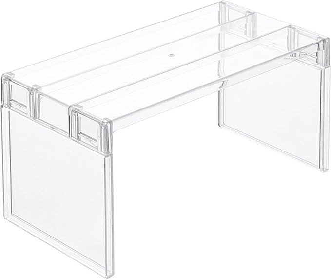 Multi Purpose Layered Fridge Rack Space Saving Kitchen Organiser Shelf by Unknown