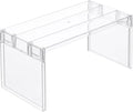 Multi Purpose Layered Fridge Rack Space Saving Kitchen Organiser Shelf by Unknown