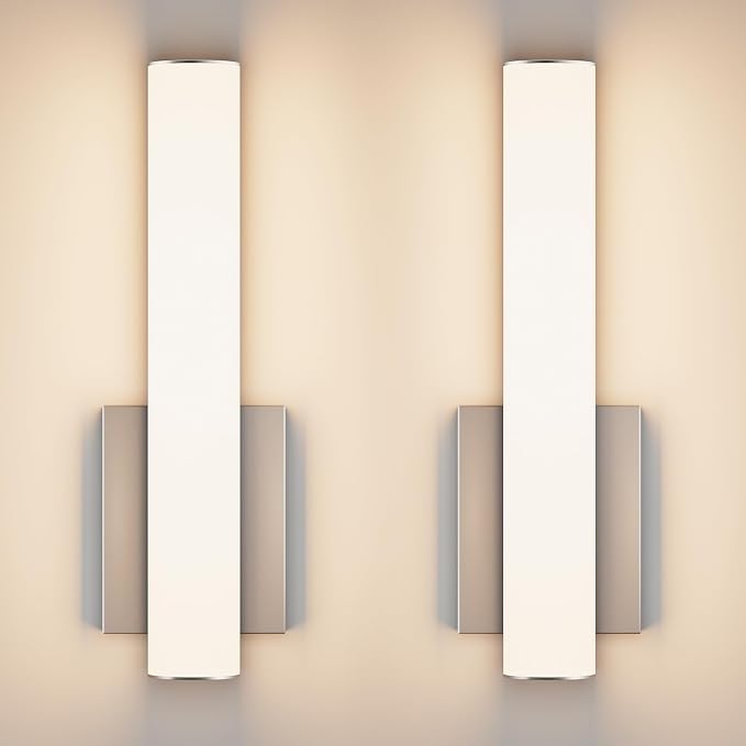 15.7 Inches Modern Bathroom Led Wall Sconces, 18W 3000K Hardwired Wall Light - Image 9