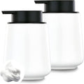 12Oz White Foam Soap Dispenser by Eyrozia