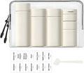 5 Pack Brief and Fashion Travel Bottles TSA Approved, BPA Free Travel Size by Sprigold