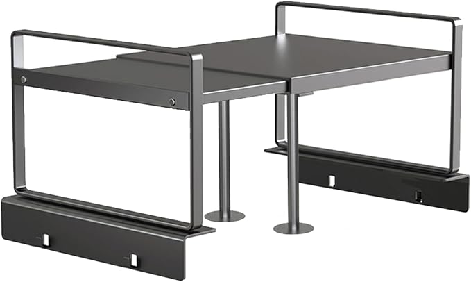 Adjustable Fridge Top Storage Rack, 20.8"-36.6" Expandable Organizer Shelf - Image 3