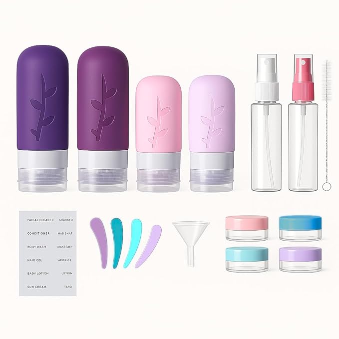 TSA Approved Travel Containers for Toiletries - Image 2