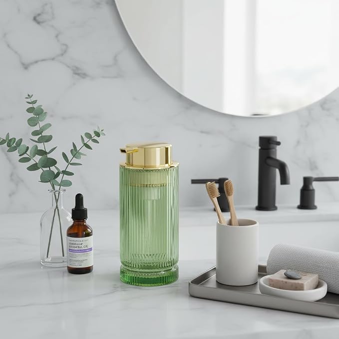 14 Oz Foaming Soap Dispenser, Refillable Foam Pump Bottle Lotion Container - Image 3