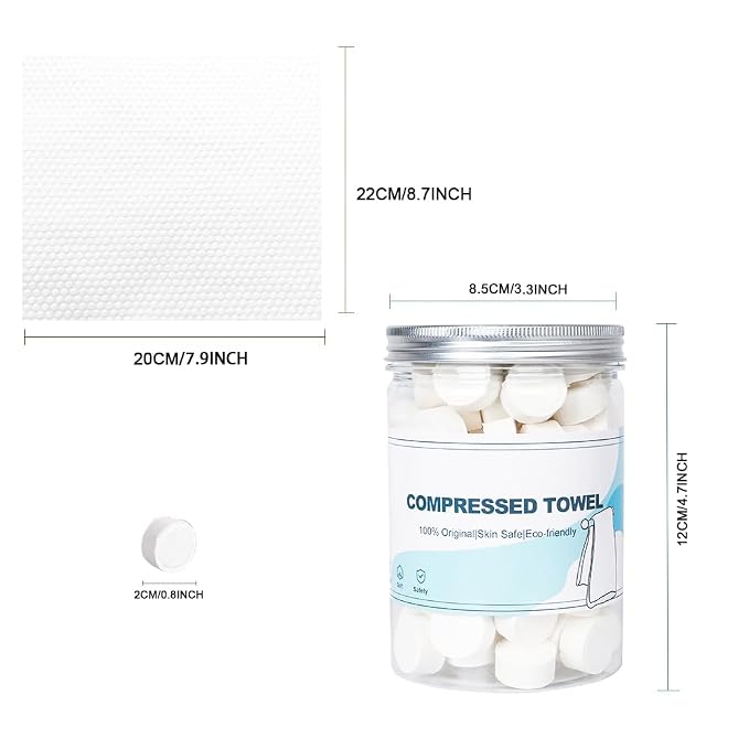Canned Compressed Towels, Outdoor Activities - Image 2