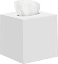 White Tissue Box Cover – Square Tissue Box Holder by DW%C3%8BLLZAHOM%C3%8B
