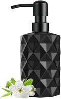 Glass Soap Dispenser with Plastic Pump, 330ml/11oz. Liquid Hand Soap Dispenser by YTDTKJ
