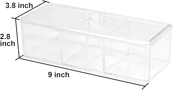 Clear Bathroom Dresser Organizer - Image 3