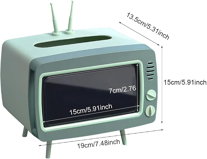 Fun Cute TV Tissue Box Holder - Image 2