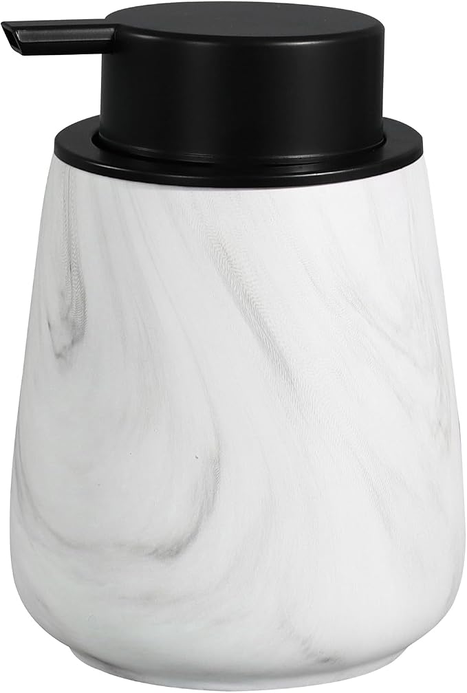12Oz Ceramic Liquid Soap Dispenser by Eyrozia