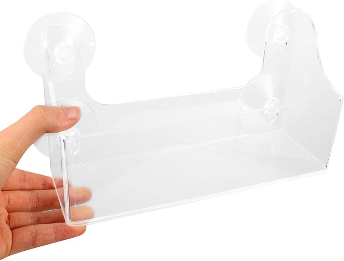 SuctionCup Refrigerator Rack Organizer Acrylic Fridge Door Shelf can Organizer - Image 4