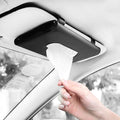 Fredysu Car Visor Tissue Holder, Sun Visor Napkin Holder Backseat Tissue Case by Carstuus