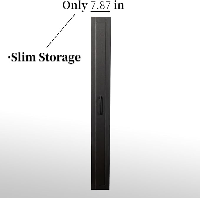 JOYSOURCE Tall Narrow Pull-Out Storage Shelf - Image 4