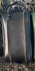 10.5" Premium Buffalo Leather Unisex Toiletry Bag Travel Pouch Kit by MILITARIASTUFFS