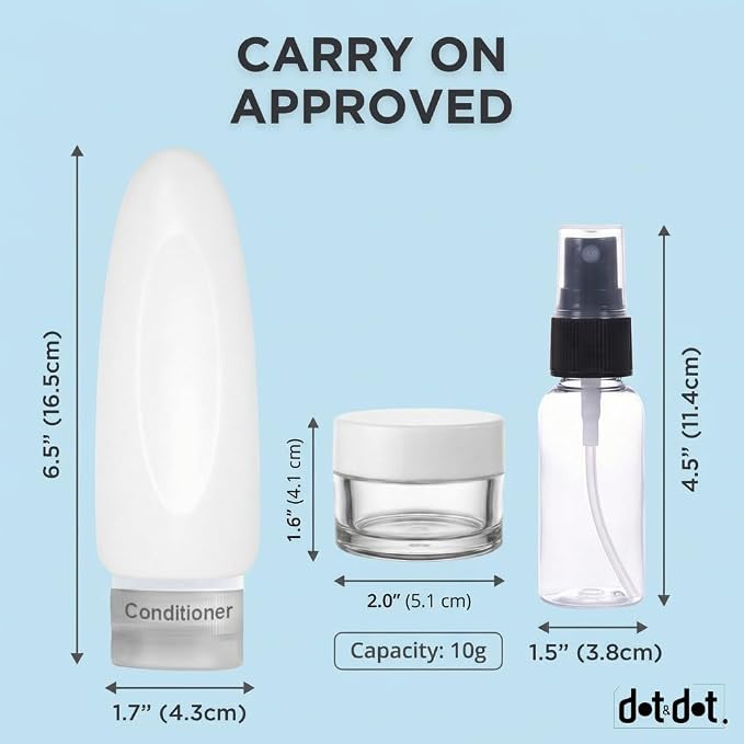 Dot&Dot Leak Proof Travel Bottles - Image 4
