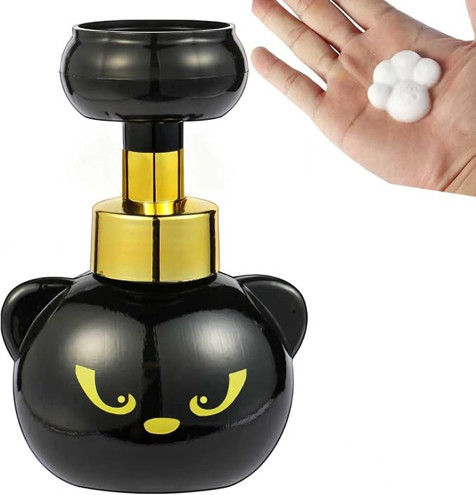 Cute Cat Paw Foam Soap Dispenser, Refillable Eco-Friendly Hand Soap Dispenser by Unknown