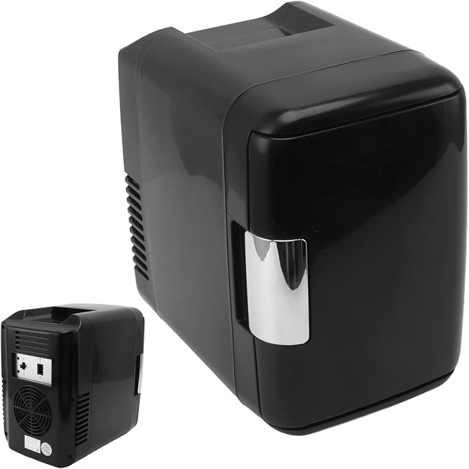 4L 6 Can Mini Fridge Cooler Warmer Car Mini Portable Fridge - Image 8