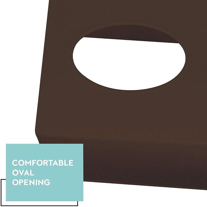 Brown Tissue Box Cover Square - Image 4