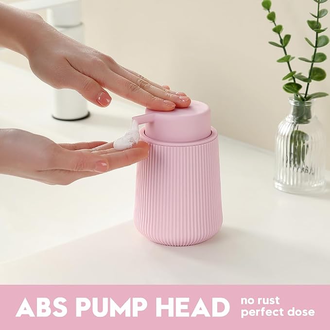 Striped Foaming Hand Soap Dispenser - Image 3