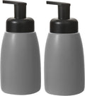 Foaming Hand Soap Dispenser Ceramic Jar Foam Dish Soap Dispenser by UUJOLY
