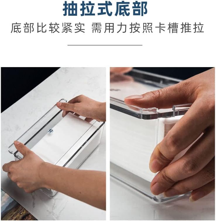 Clear Acrylic Tissue Box Holder - Image 9