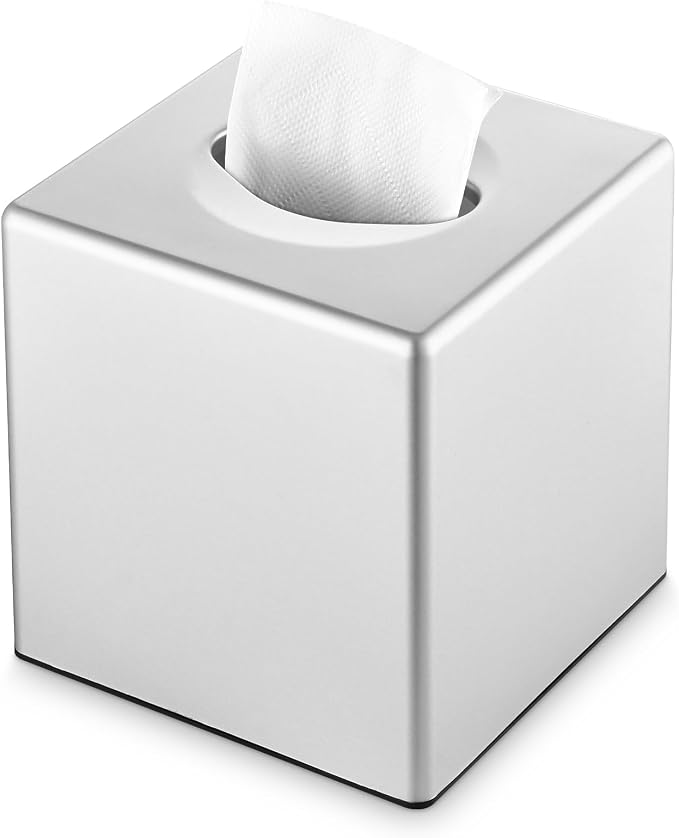 Tissue Box Cover, Decorative Square Facial Storage Tissue Box Holder, Home by MoreTidierAndMoreFortunate
