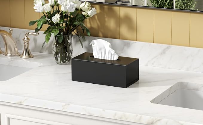 FEMELI Acrylic Tissue Box Cover Rectangular - Image 4