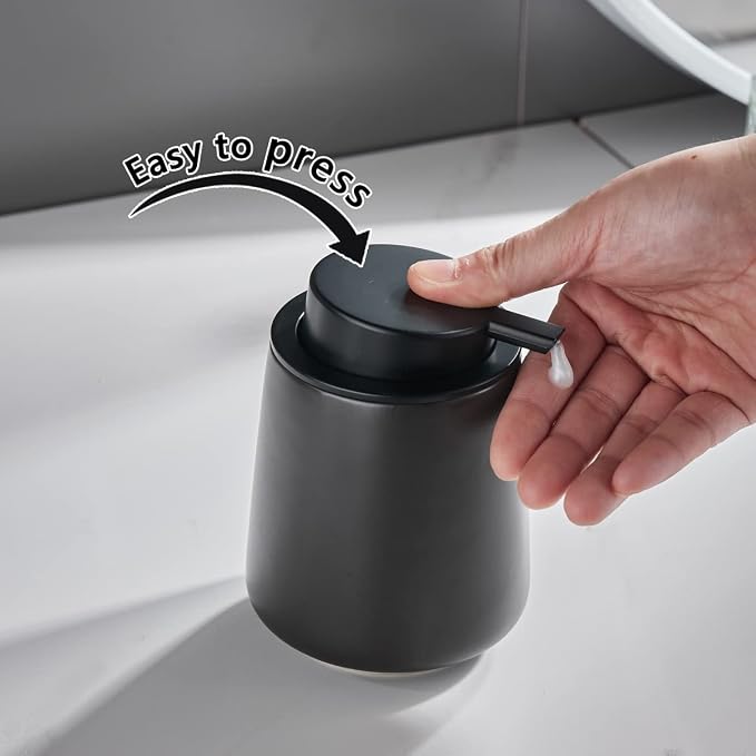 12Oz Black Soap Dispenser - Image 4